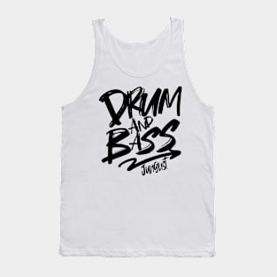 DRUM AND BASS  - Junglist Signature (black) Tank Top